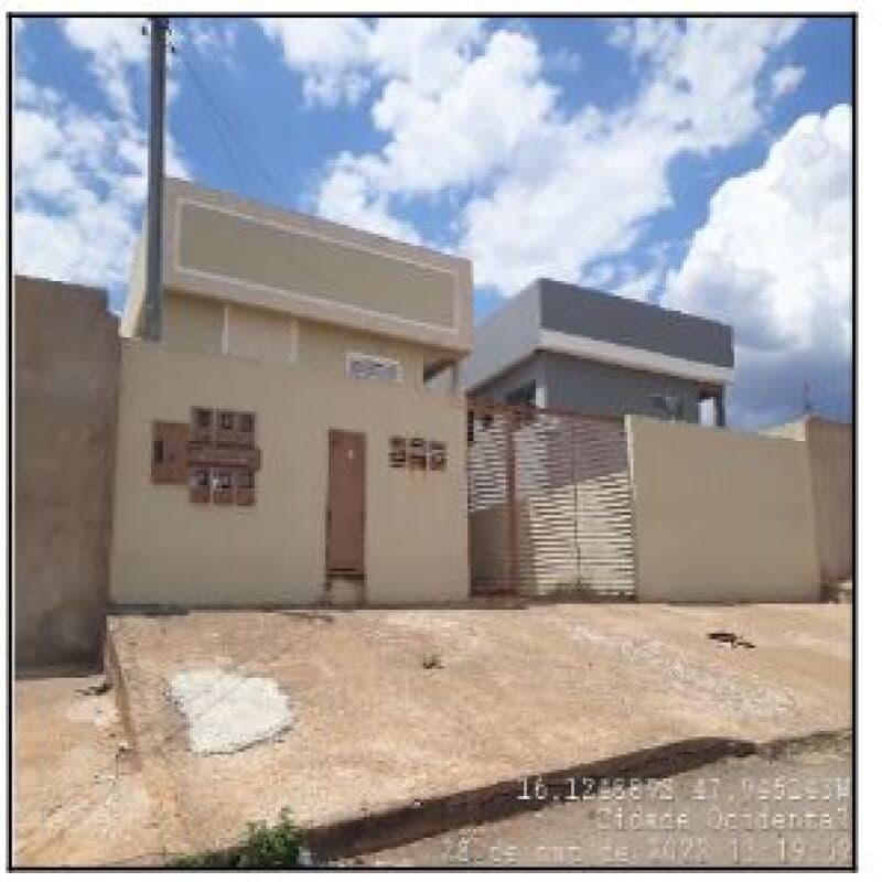 Apartamento em leilão em Cidade Ocidental - GO, bairro Parque Napolis B — LOTE 065 [8444421258633] Apartamento 53,81m² - RESIDENCIAL MILAGRES - CIDADE OCIDENTAL - GO