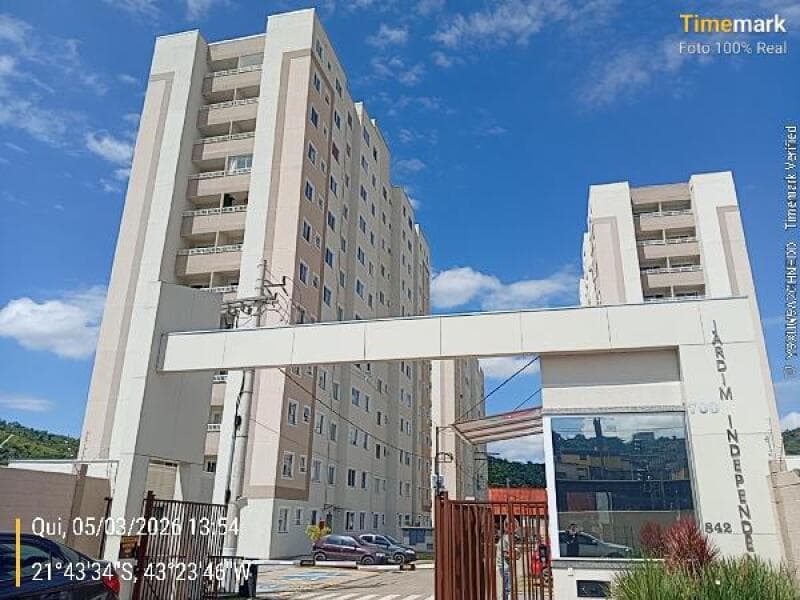 Apartamento em leilão em Juiz De Fora - MG, bairro Jockey Clube — LOTE 118 [8787718849039] Apartamento - 63,95 m² - EDIFICIO RESIDENCIAL JARDIM INDEPENDENCIA - JUIZ D