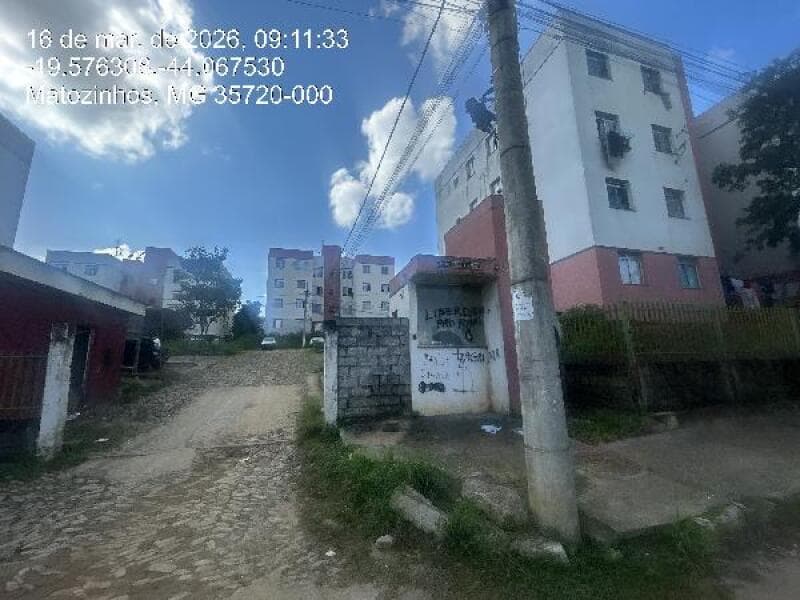 Apartamento em leilão em Matozinhos - MG, bairro São Sebastião — LOTE 121 [8444437027890] Apartamento - 44,24 m² - RES ALGARVE - MATOZINHOS - MG