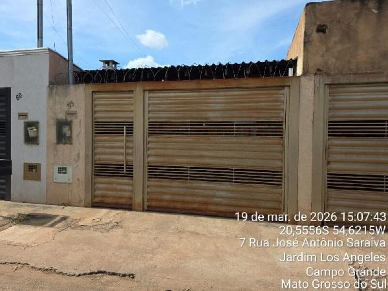 Casa em leilão em Campo Grande - MS, bairro Los Angeles — LOTE 142 [8444417232560] Casa - 50,99 m² - COND RES BEM VIVER LOS ANGELES VI - CAMPO GRANDE - MS