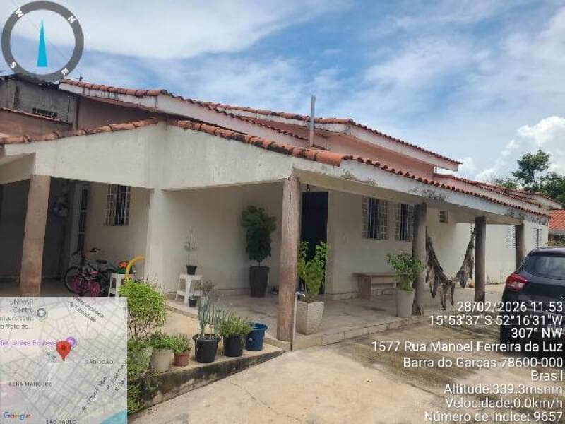 Casa em leilão em Barra Do Garças - MT, bairro Jardim São João — LOTE 146 [1444404357043] Casa - 180 m² - - BARRA DO GARCAS - MT