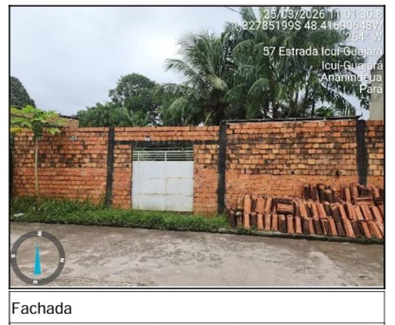 Casa em leilão em Ananindeua - PA, bairro Icui-guajara — LOTE 153 [1444405509750] Casa 70 m² - - ANANINDEUA - PA