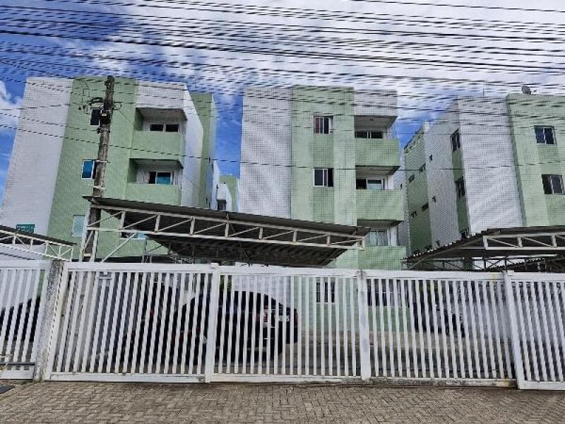 Apartamento em leilão em Santa Rita - PB, bairro Planalto Tiribi I — LOTE 172 [8555536377289] Apartamento - 56,86 m² - COND RES MANAIN VII - SANTA RITA - PB