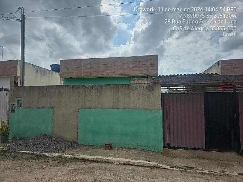 Casa em leilão em Chã De Alegria - PE, bairro Centro — LOTE 184 [8444406792357] Casa - 84 m² - LOT NOVA CHA DE ALEGRIA - CHA DE ALEGRIA - PE
