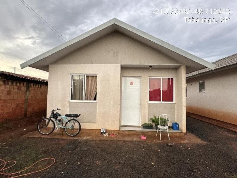 Casa em leilão em Tabatinga - SP, bairro Jardim Maria Luiza I — LOTE 495 [8787719762182] Casa - 45,63 m² - CASAPATIO TABATINGA I - TABATINGA - SP