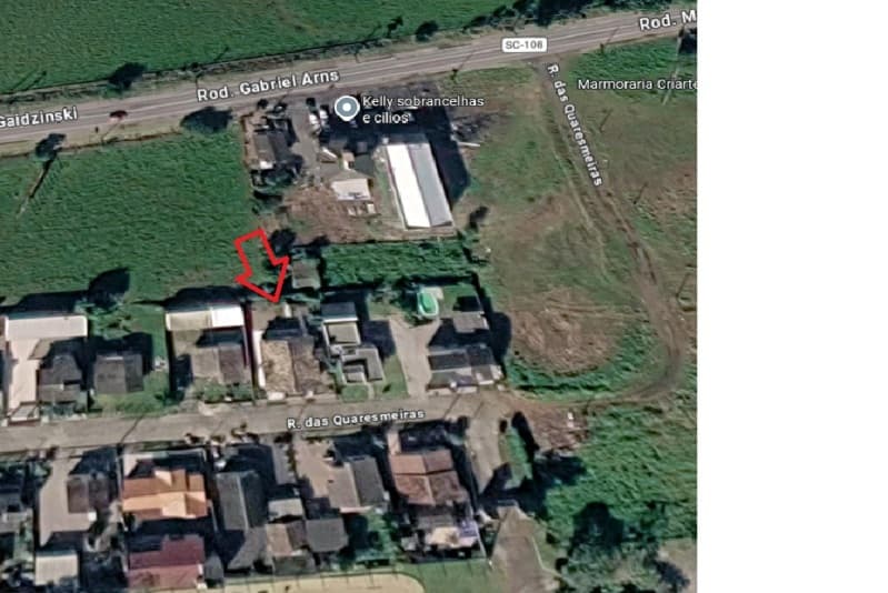 Foto 2 de 3: Terreno em leilão em Forquilhinha - SC — LOTE 001 CASA APROX 85M² - TERRENO 450M² - FORQUILINHA/SC
