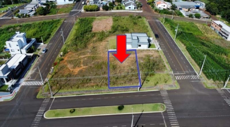 Foto 1 de 3: Terreno em leilão em Cunha Porã - SC — LOTE 001 [7.694] TERRENO DE 405,86M² EM CUNHA PORÃ/SC