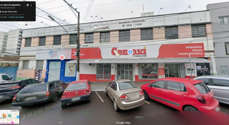 Comercial em leilão em Ijuí - RS — LOTE 001 PRÉDIO COMERCIAL EM EXCELENTE LOCALIZAÇÃO NA RUA SETE DE SETEMBRO, HÁ POUCOS METROS DA RUA
