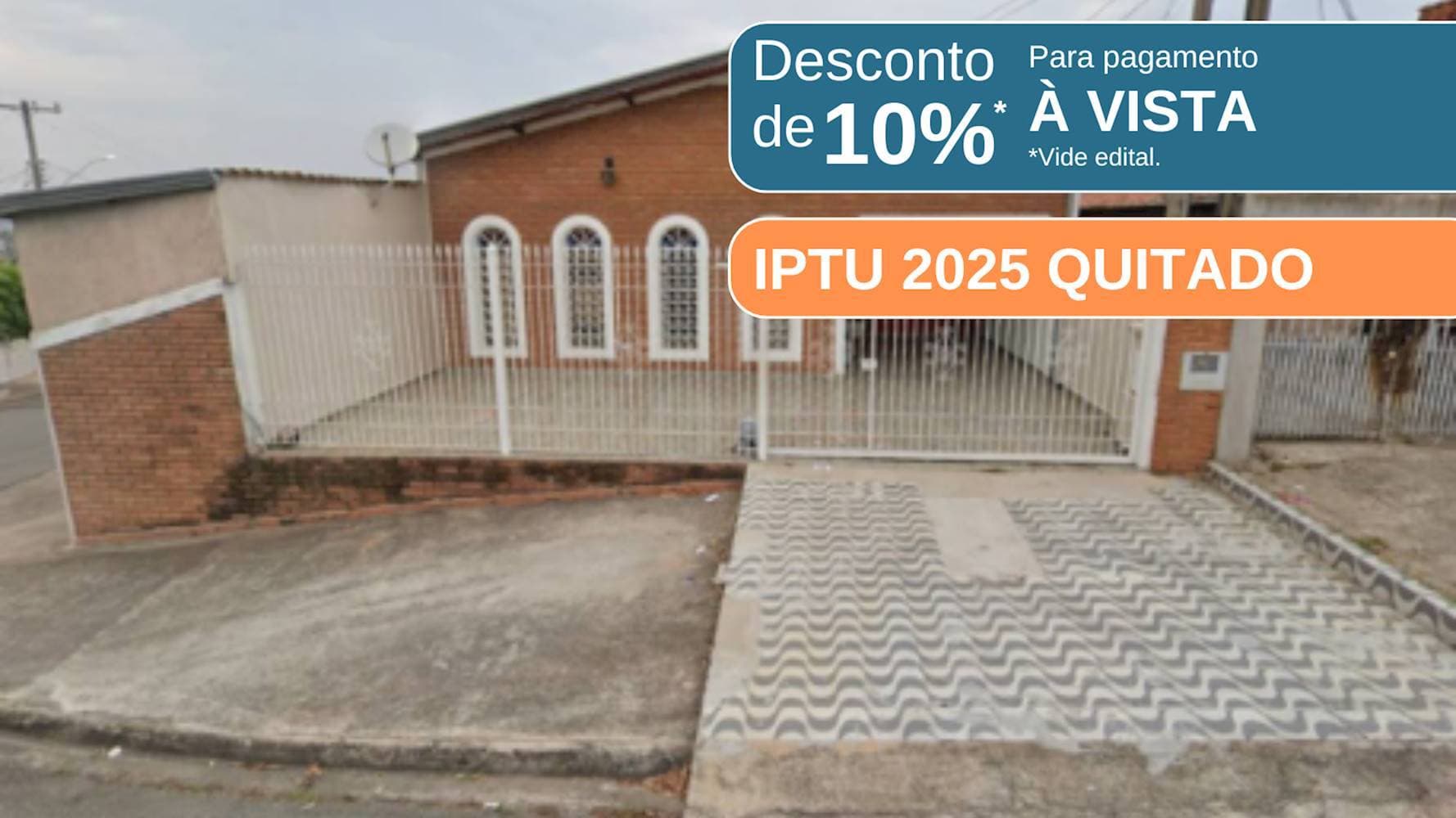 Casa em leilão em Campinas - SP — Casa no Jardim Santa Lúcia em Campinas/SP