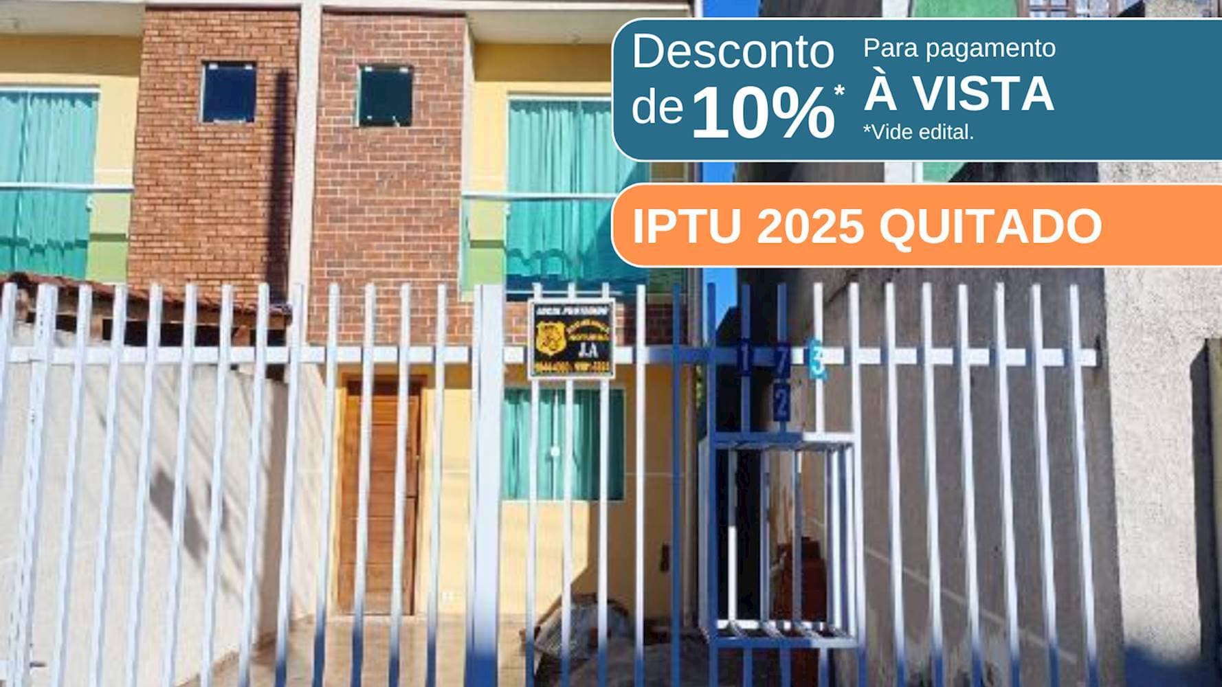 Casa em leilão em Curitiba - PR — Casa no Sítio Cercado em Curitiba/PR
