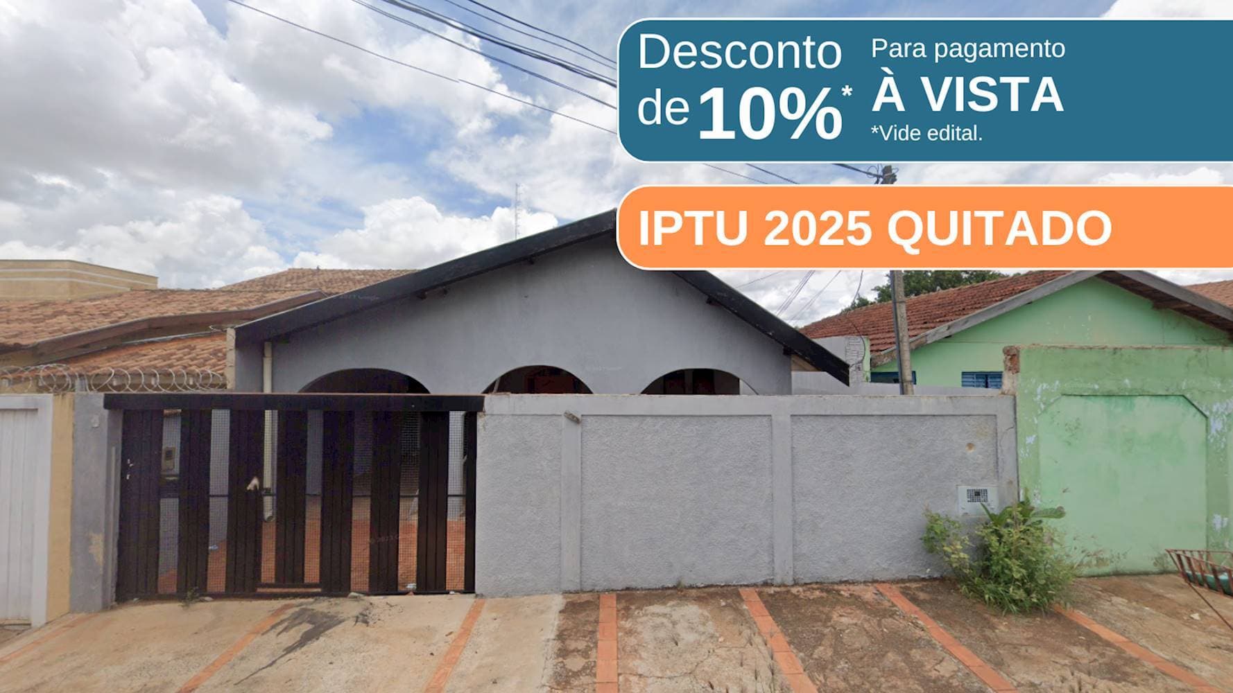 Casa em leilão em Campo Grande - MS — Casa no Jardim Parati em Campo Grande/MS