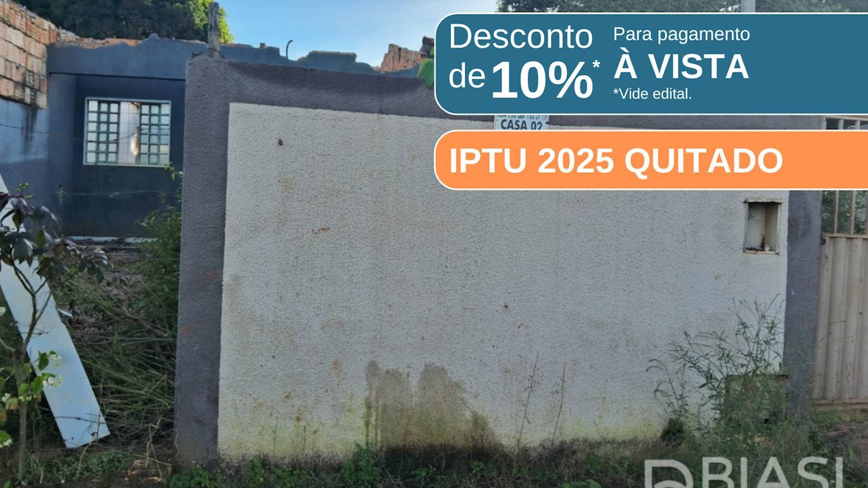 Casa em leilão em Valparaíso de Goiás - GO — Casa no Pacaembu em Valparaíso de Goiás/GO