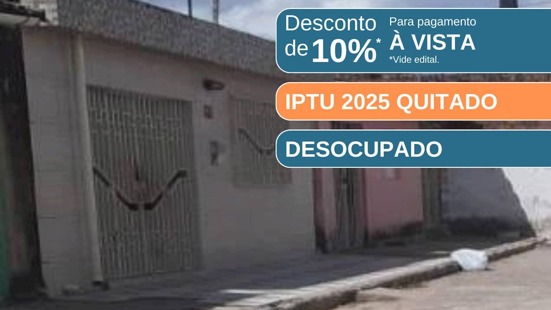 Casa em leilão em Condado - PE — Casa na Vila Patrimônio em Condado/PE