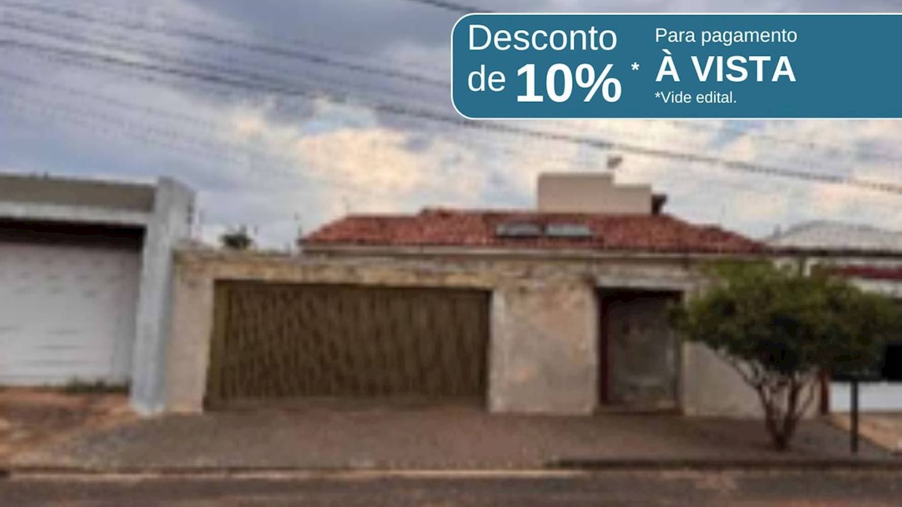 Casa em leilão em Araguari - MG — Casa em Sibipiruna – Araguari/MG