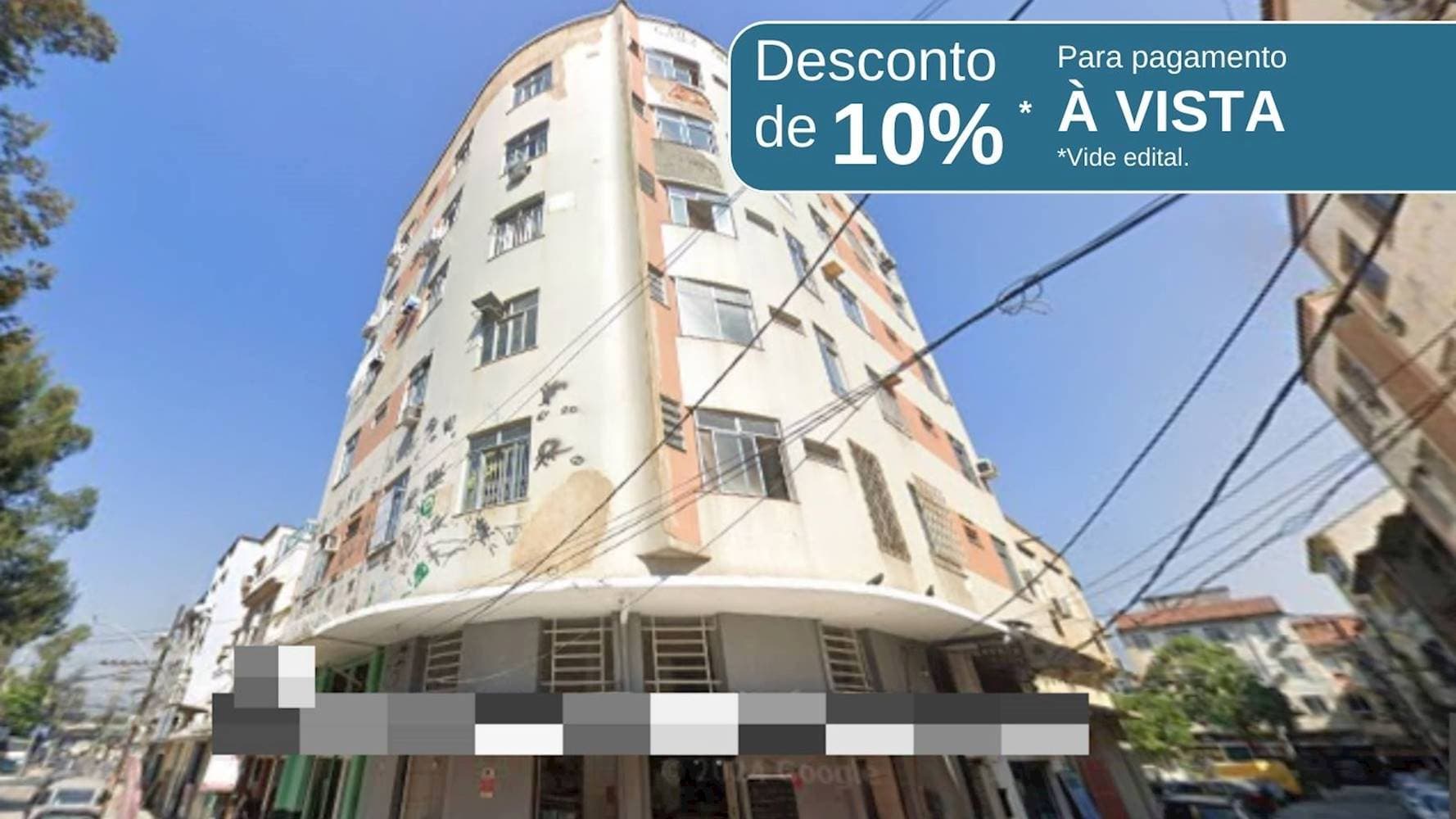 Apartamento em leilão em Rio de Janeiro - RJ — Apartamento no "Cond. Edifício Abigail' em Higienópolis - Rio de Janeiro/RJ