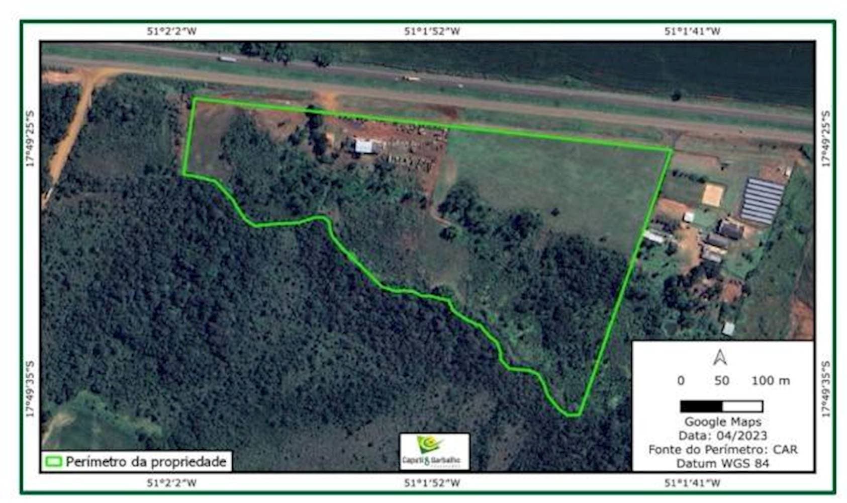 Area Rural em leilão em Rio Verde - GO — Fazenda (Fazenda São Tomaz - Abóboras) em Rio Verde/GO