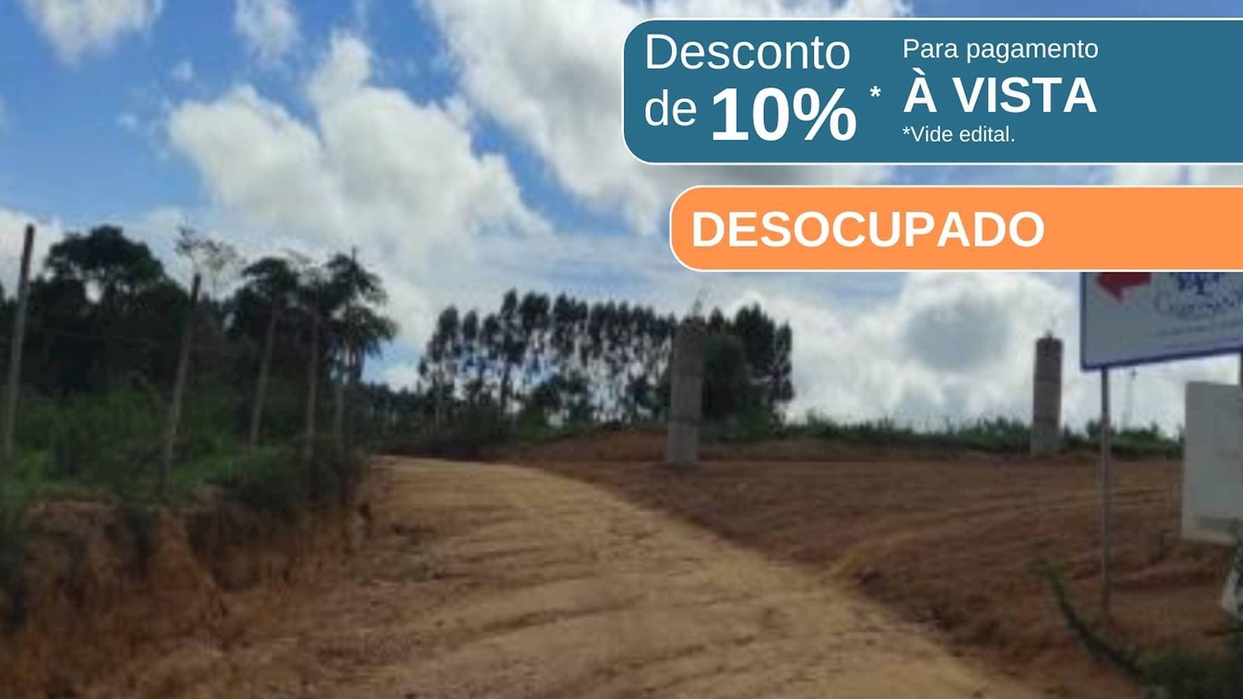 Terreno em leilão em Eunápolis - BA — Terreno em Adolfo Xavier - Eunápolis/BA