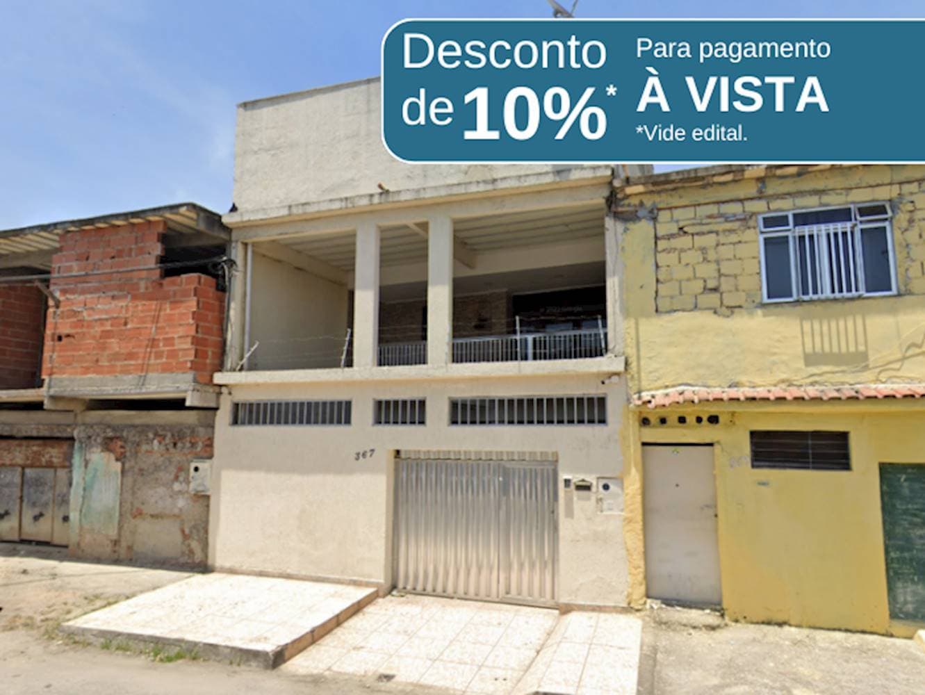 Casa em leilão em Nilópolis - RJ — Casa em Kubitschuek - Nilópolis/RJ