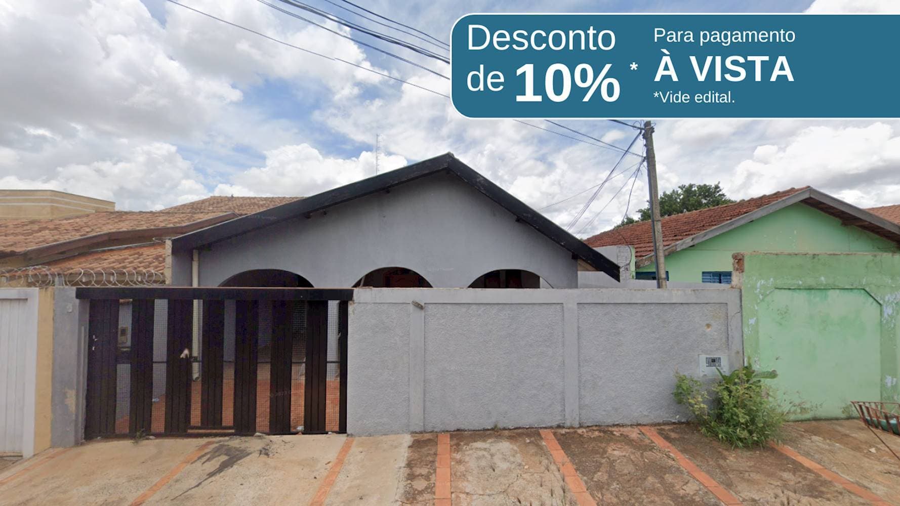 Casa em leilão em Campo Grande - MS — Casa no Jardim Parati em Campo Grande/MS