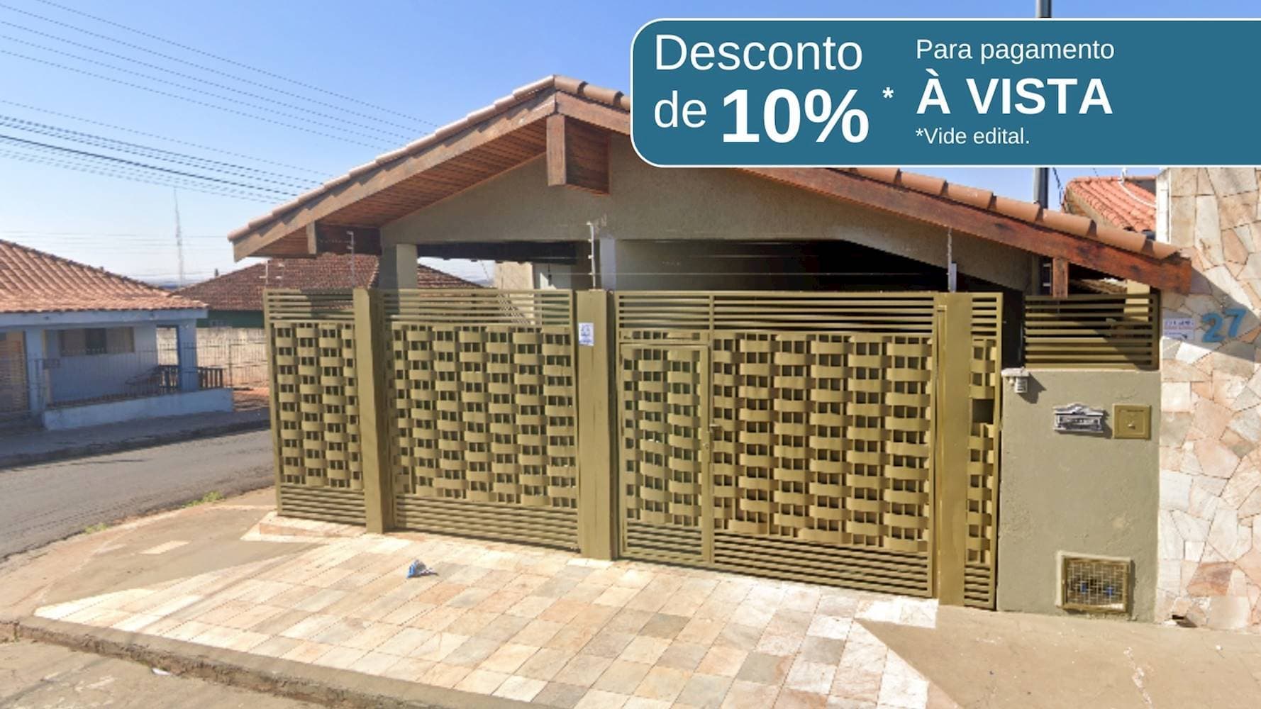 Casa em leilão em Ourinhos - SP — Casa na Vila Margarida em Ourinhos/SP