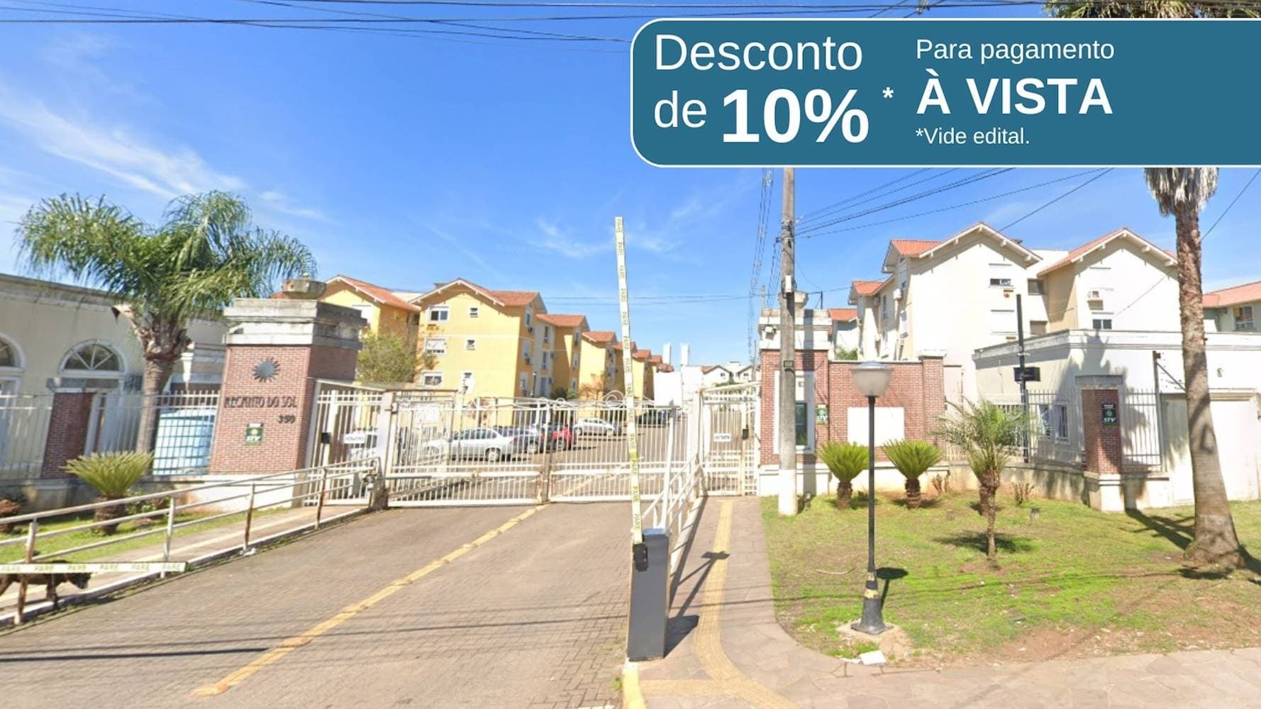 Foto 1 de 6: Apartamento em leilão em Canoas - RS — Apartamento no "Condomínio Residencial Recanto do Sol" - Mato Grande - Canoas/RS