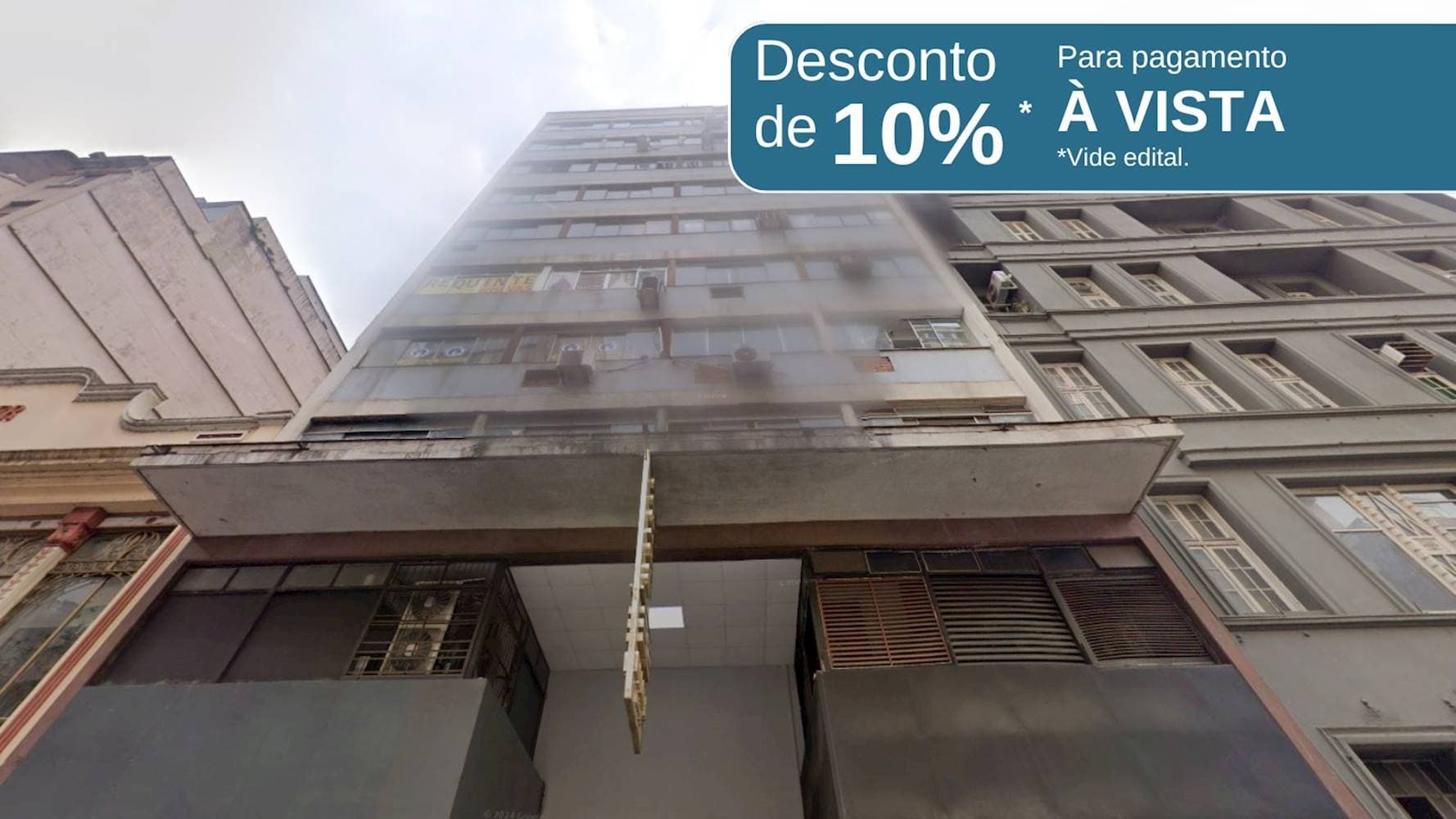 Foto 1 de 5: Comercial em leilão em Porto Alegre - RS — Sala Comercial na "Galeria Malcon" - Centro Histórico - Porto Alegre/RS