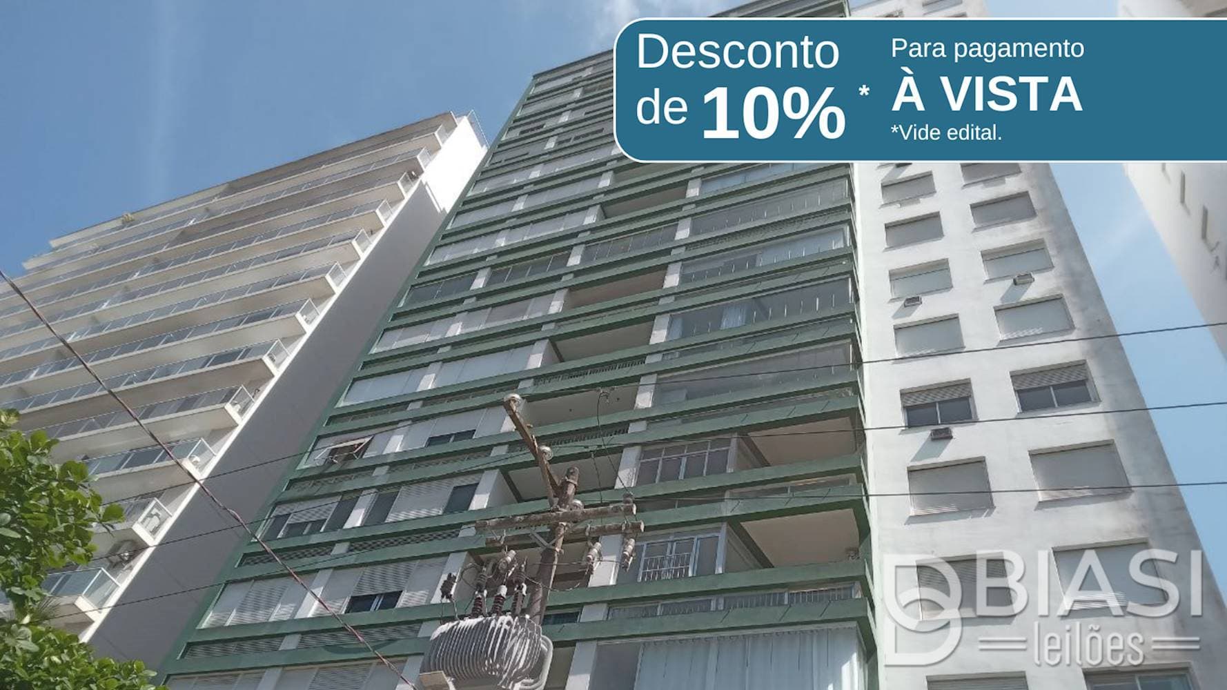 Foto 1 de 6: Apartamento em leilão em Guarujá - SP — Apartamento no Centro de Guarujá/SP