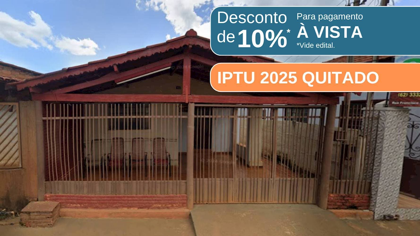 Foto 1 de 5: Casa em leilão em Silvânia - GO — Casa no Centro de Silvânia/GO