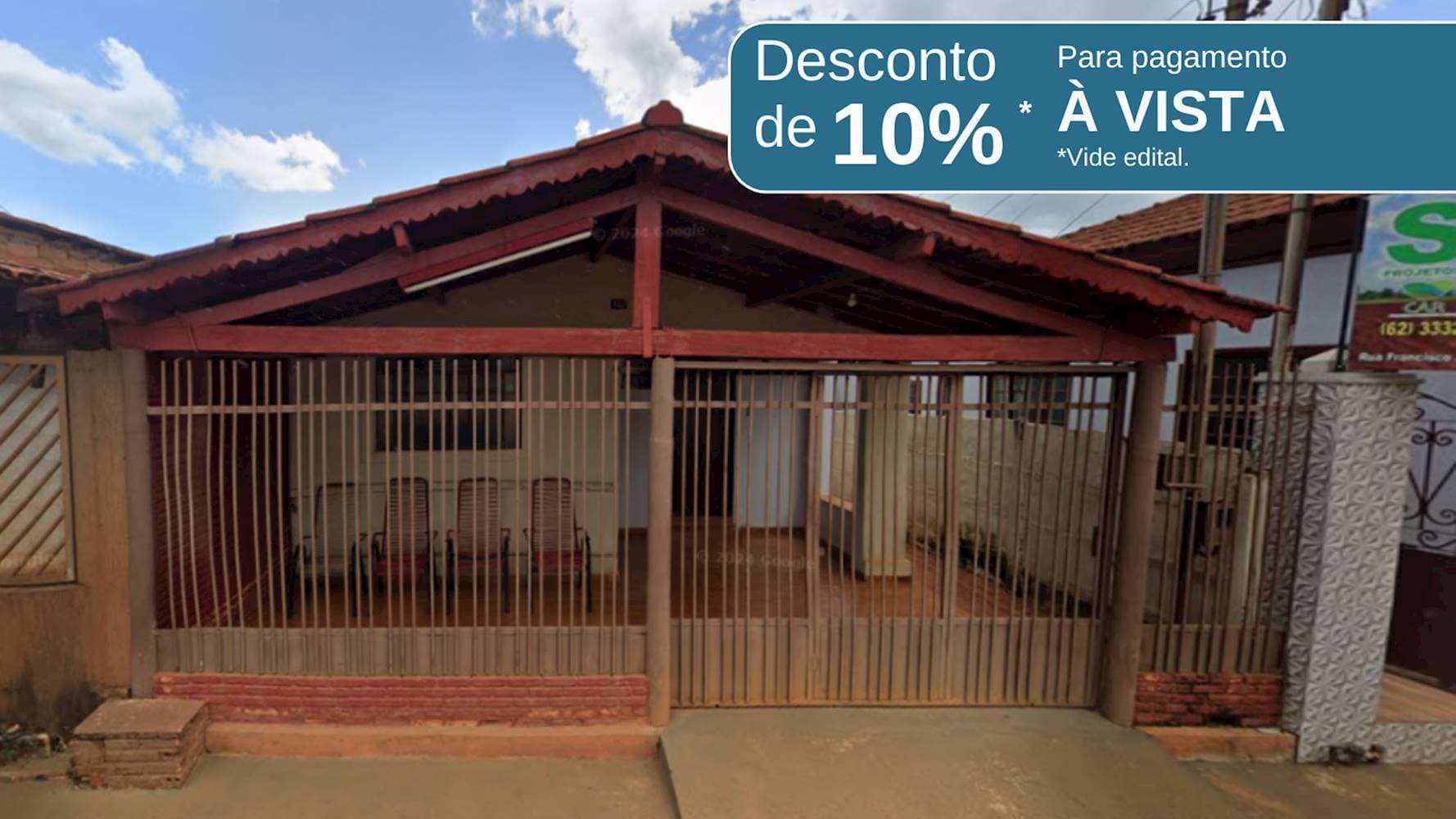Foto 5 de 5: Casa em leilão em Silvânia - GO — Casa no Centro de Silvânia/GO