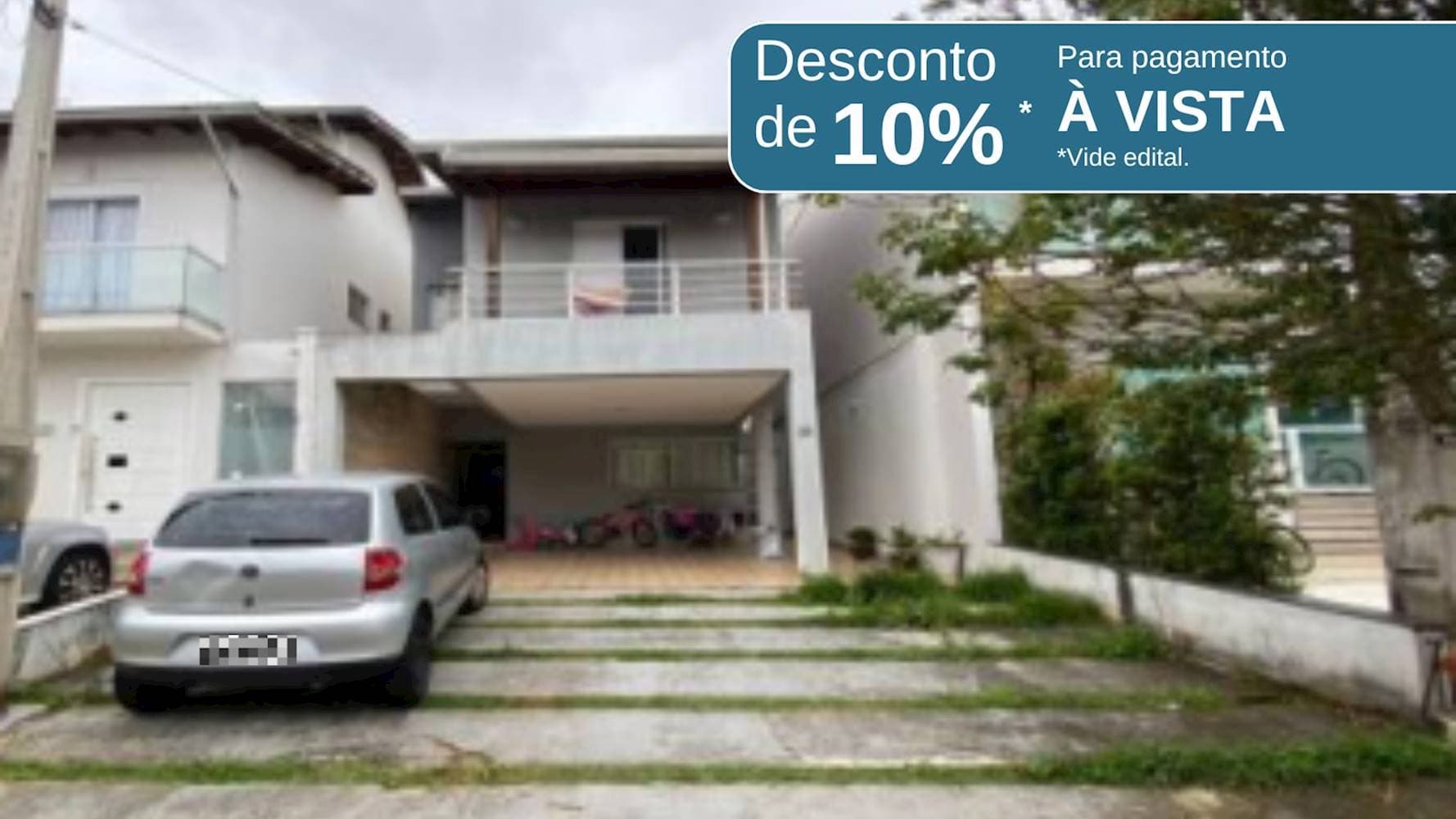 Foto 1 de 11: Casa em leilão em Mogi das Cruzes - SP — Casa no "Residencial Parque das Figueiras" em Caputera - Mogi das Cruzes/SP
