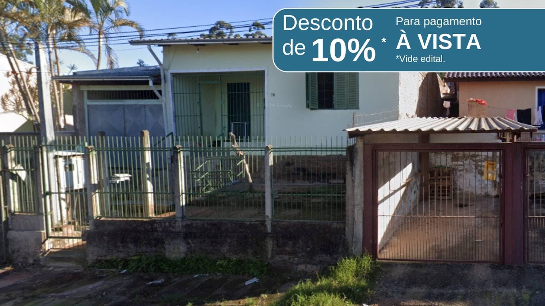 Foto 1 de 6: Casa em leilão em Cachoeirinha - RS — Casa no Jardim do Bosque em Cachoeirinha/RS