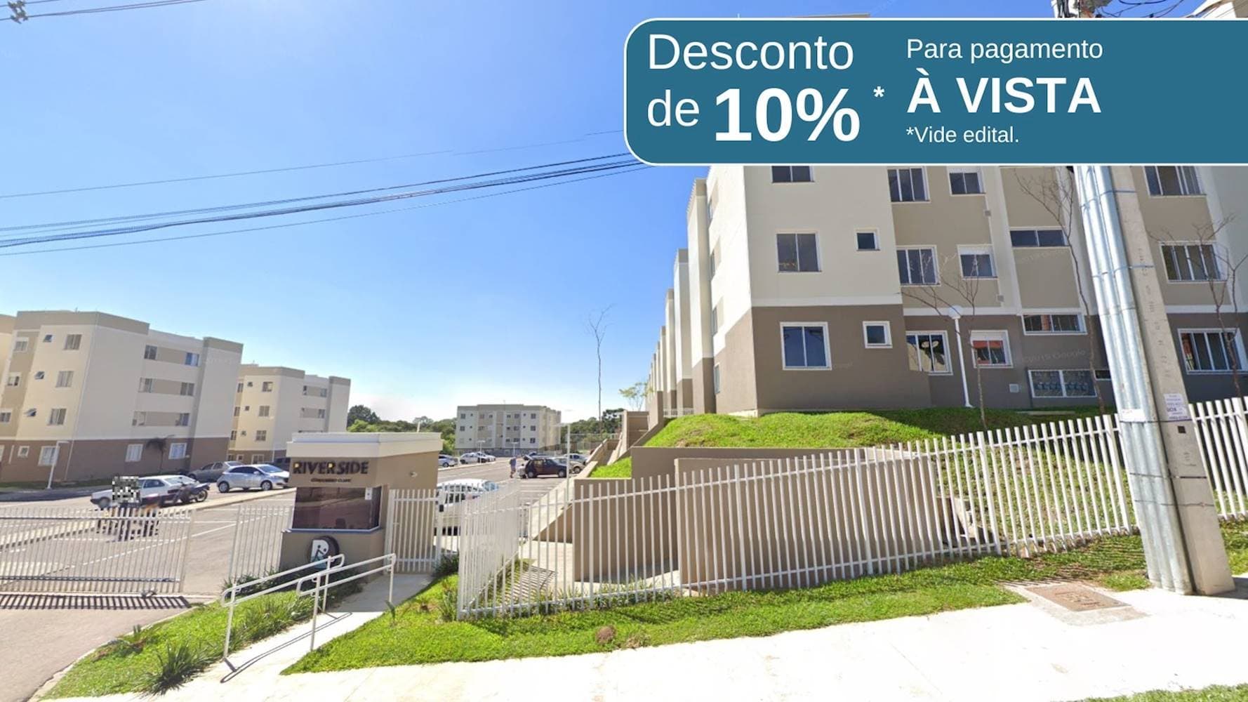 Foto 1 de 6: Apartamento em leilão em Almirante Tamandaré - PR — Apartamento no "Condomínio Riverside"- Jardim Benfica - Almirante Tamandaré/PR