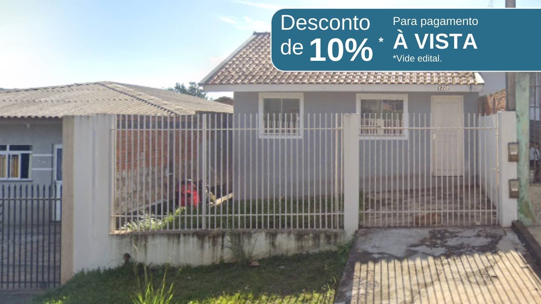 Foto 1 de 8: Casa em leilão em Ponta Grossa - PR — Casa no Bairro Uvaranas em Ponta Grossa/PR