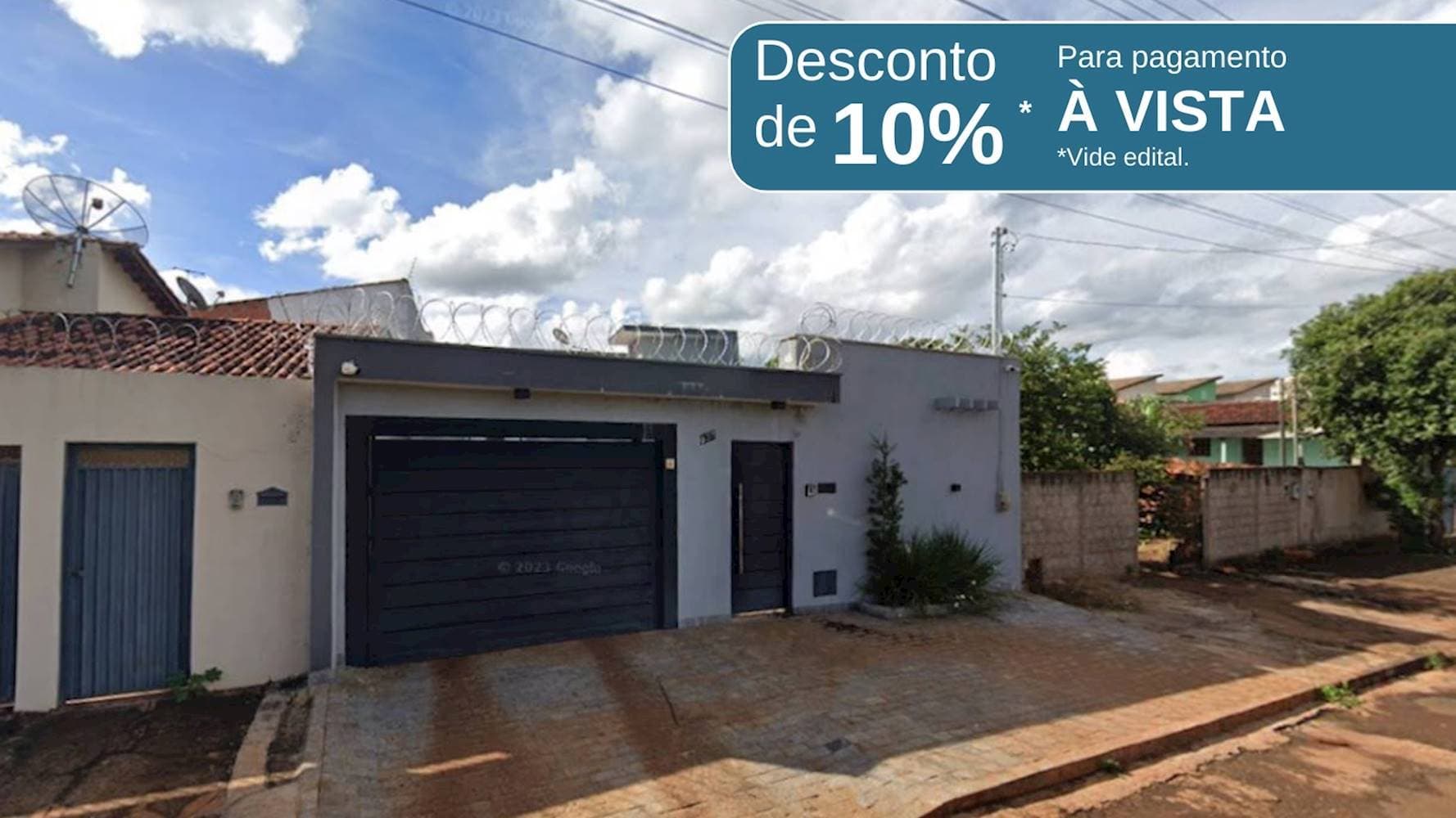Foto 1 de 6: Casa em leilão em Itumbiara - GO — Casa em Santa Maria - Itumbiara/GO