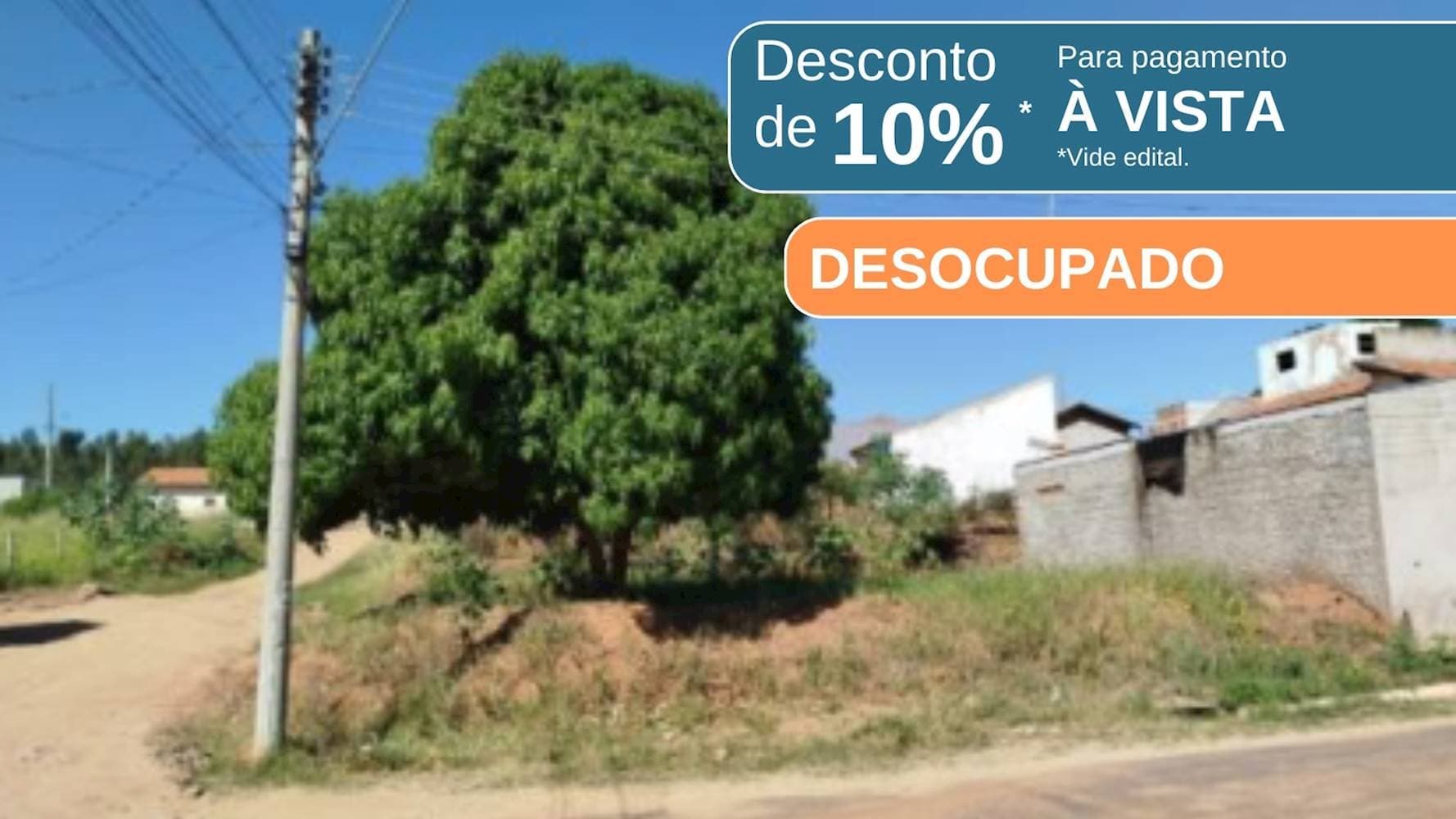 Foto 1 de 3: Terreno em leilão em Pacaembu - SP — Terreno no Bairro Jardim Marajá em Pacaembu/SP