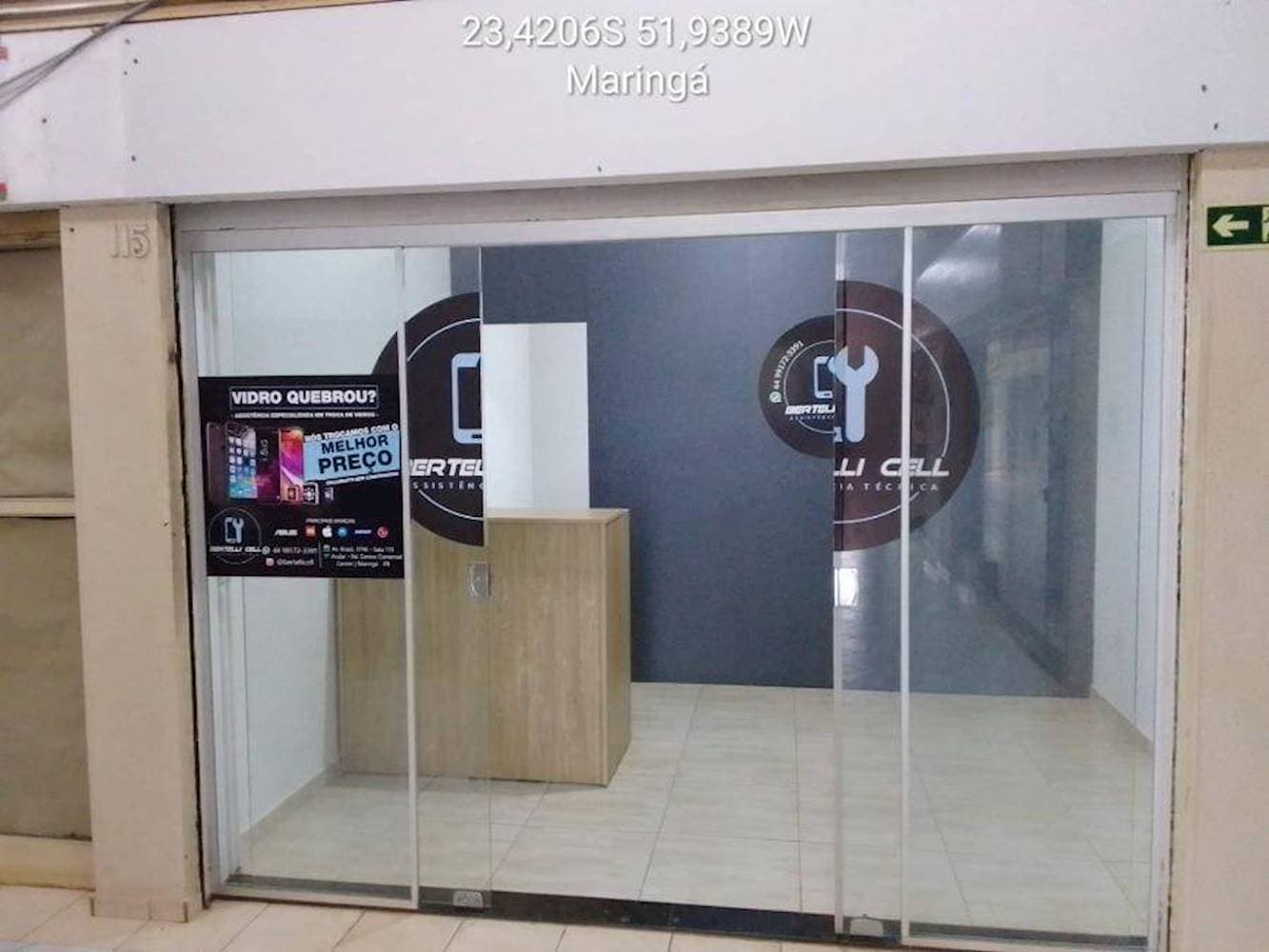 Foto 10 de 14: Comercial em leilão em Maringá - PR — Loja no "Edifício Centro Comercial Maringá" em Maringá/PR