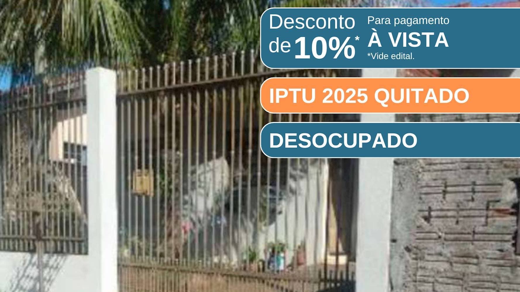 Foto 1 de 7: Casa em leilão em Iguaraçu - PR — Casa em Arnaldo de Souza Miranda - Iguaraçu/PR