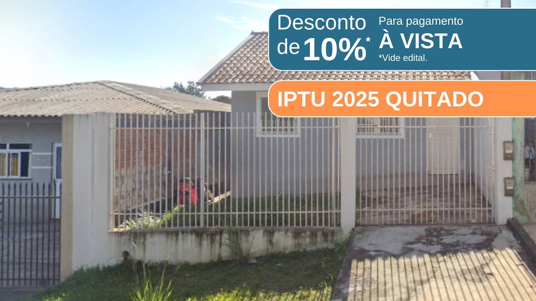 Foto 1 de 9: Casa em leilão em Ponta Grossa - PR — Casa no Bairro Uvaranas em Ponta Grossa/PR