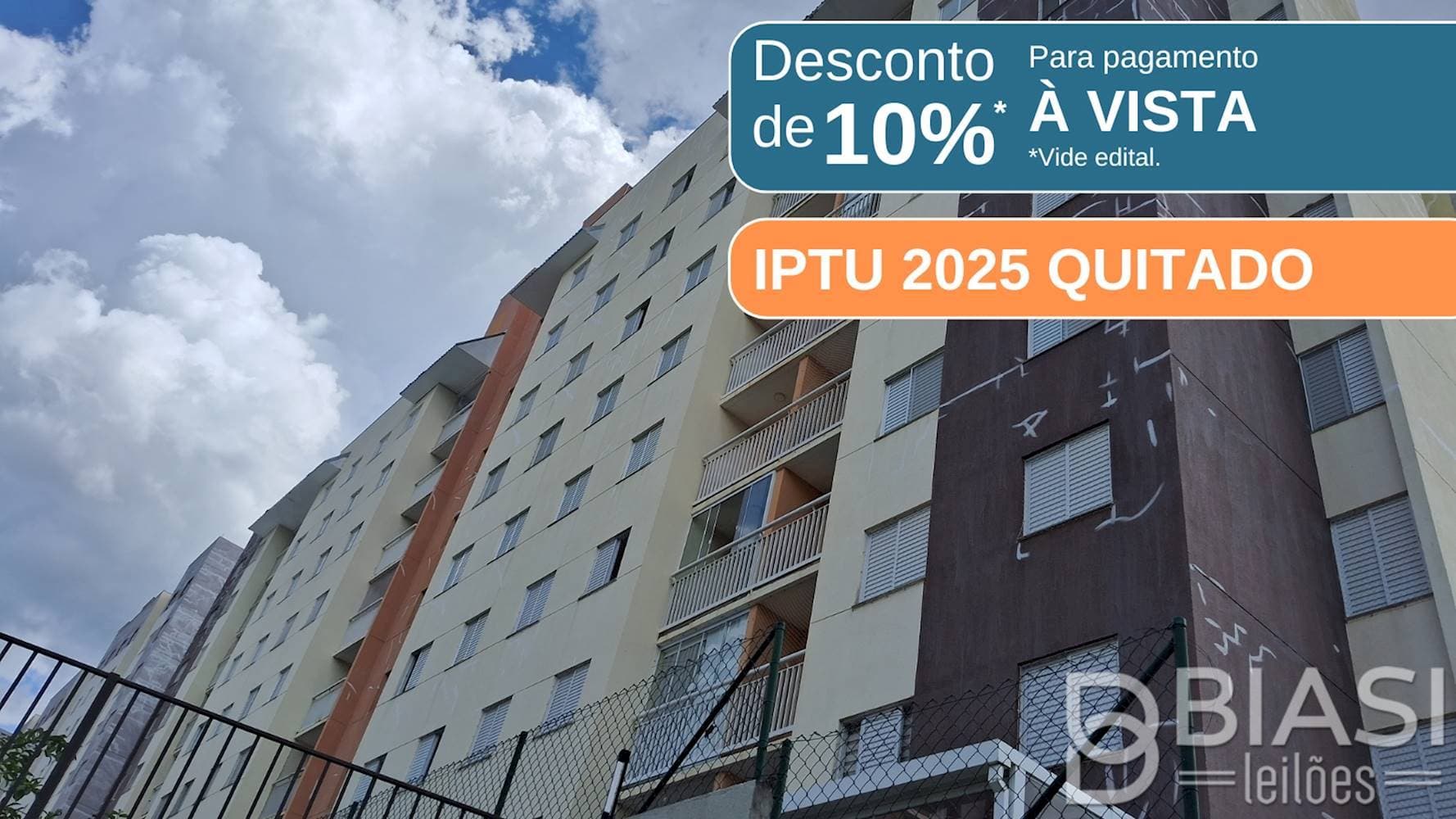 Foto 1 de 7: Apartamento em leilão em Sorocaba - SP — Apartamento no "Easy Life Sorocaba" em Jardim Piratininga - Sorocaba/SP