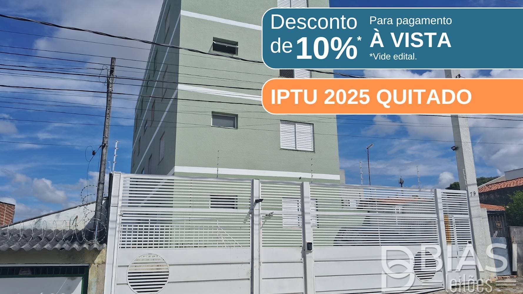 Foto 1 de 7: Apartamento em leilão em Sorocaba - SP — Apartamento no "Condomínio Residencial Zulmira" - Jardim Zulmira  - Sorocaba/SP