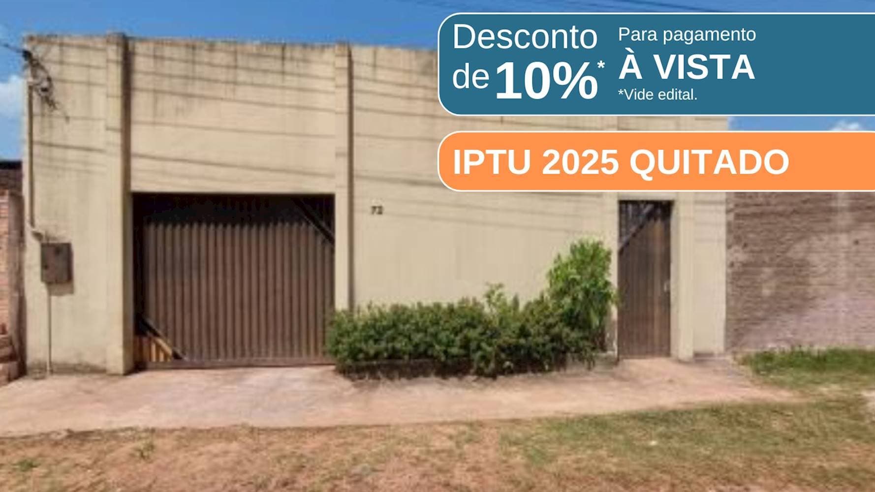 Foto 1 de 8: Casa em leilão em Santarém - PA — Casa na Nova República em Santarém/PA