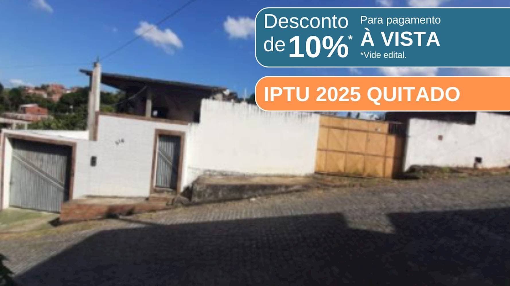 Foto 1 de 5: Casa em leilão em Ubatã - BA — Casa no Bairro Julio Aderne em Ubatã/BA