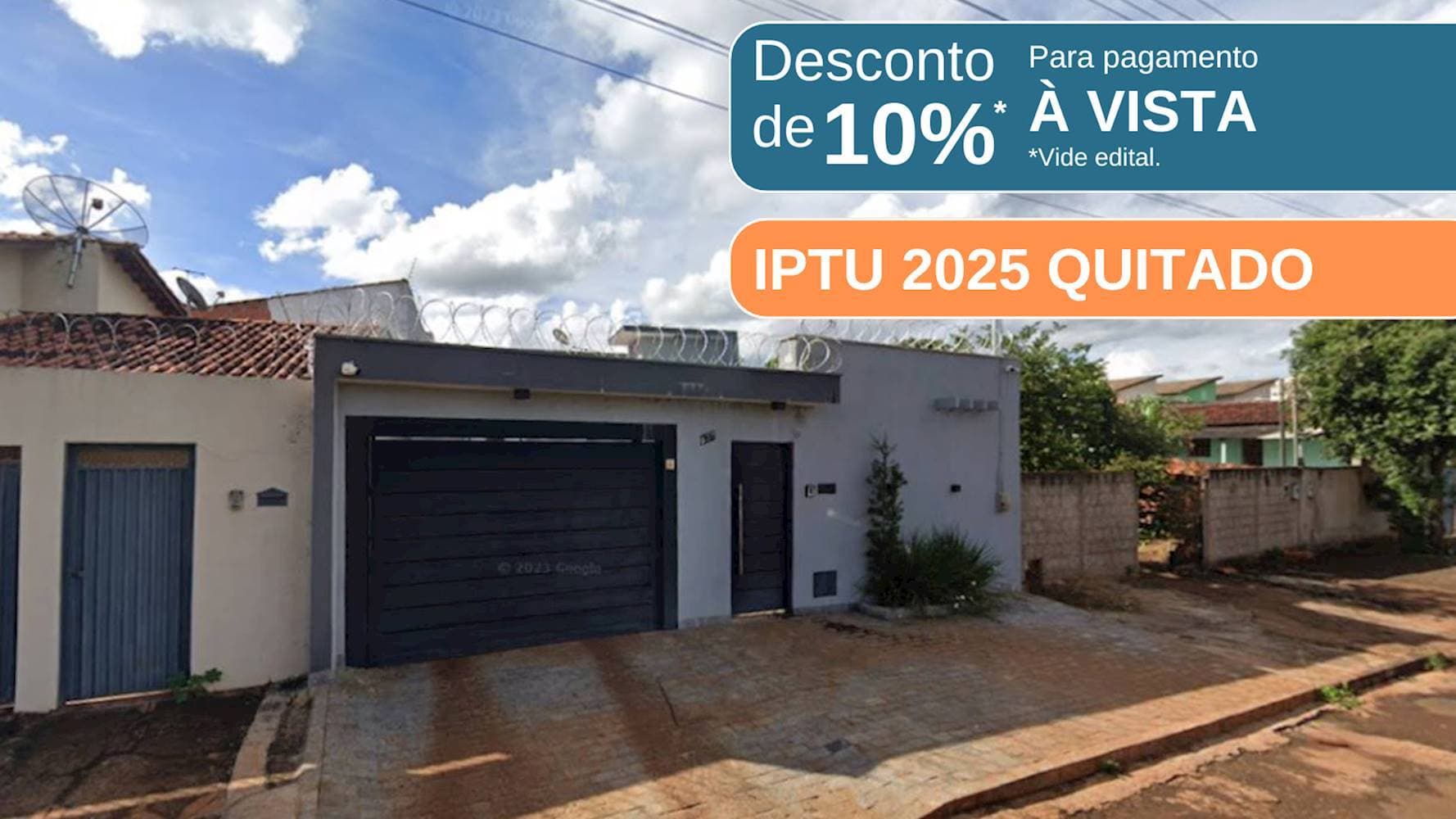 Foto 1 de 5: Casa em leilão em Itumbiara - GO — Casa em Santa Maria - Itumbiara/GO