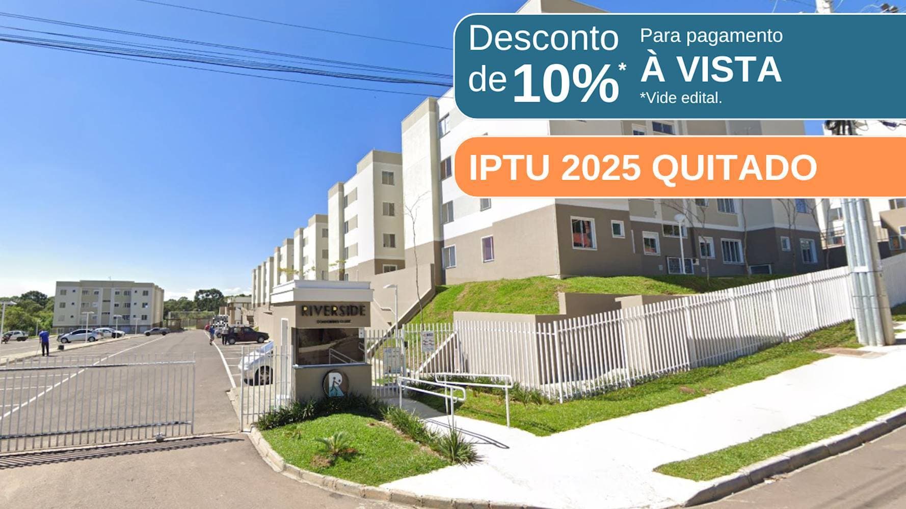 Foto 1 de 5: Apartamento em leilão em Almirante Tamandaré - PR — Apartamento no "Condomínio Riverside"- Jardim Benfica - Almirante Tamandaré/PR