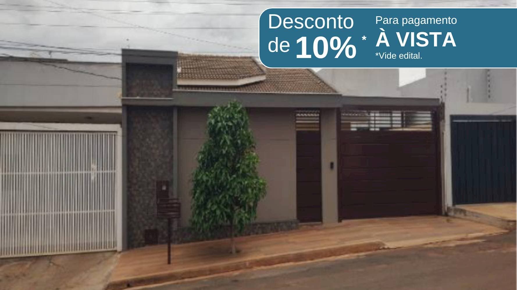 Foto 1 de 5: Casa em leilão em Rio Verde - GO — Casa no Jardim Presidente em Rio Verde/GO