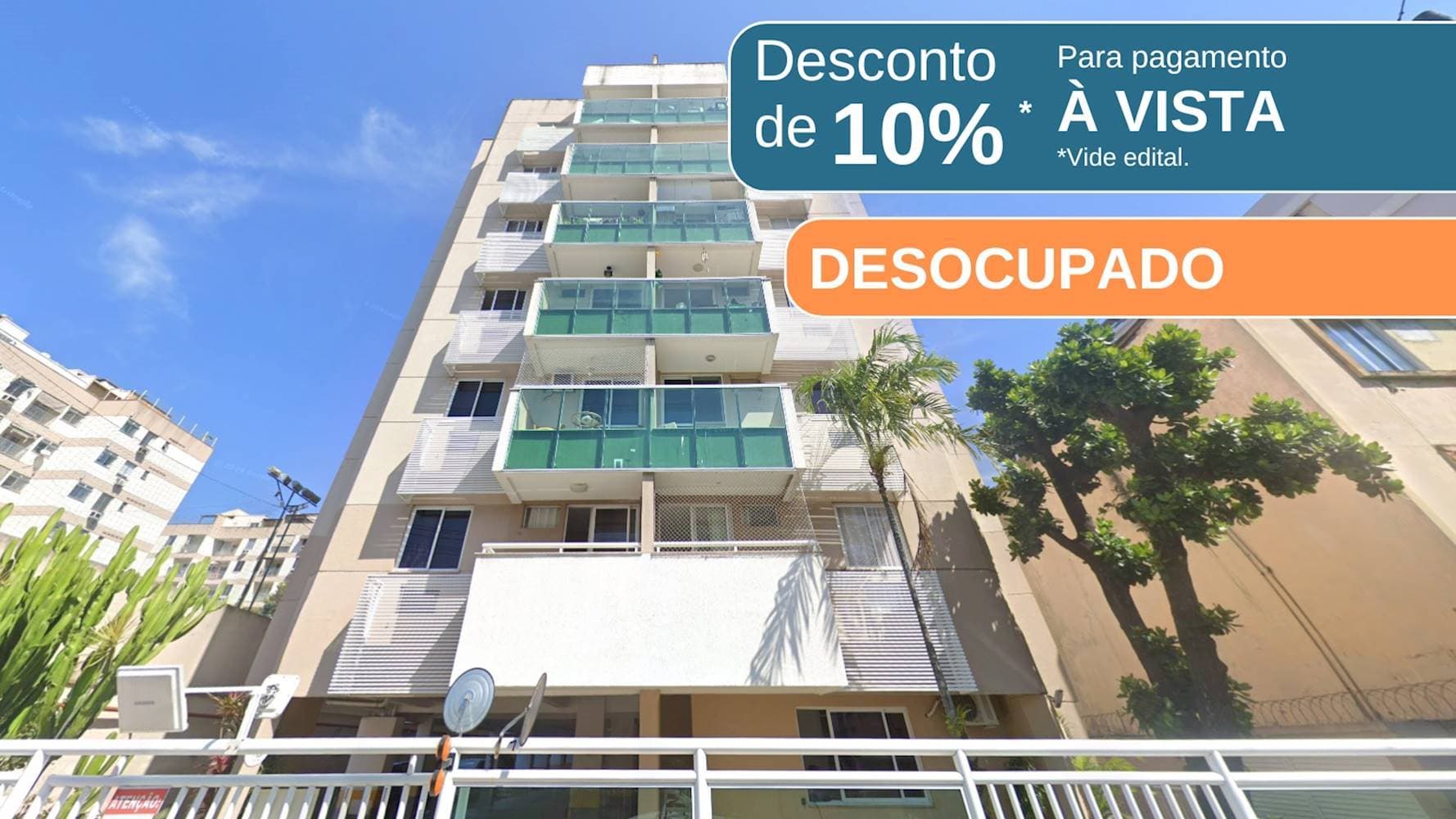 Foto 1 de 6: Apartamento em leilão em São José dos Pinhais - PR — Apartamento no Condomínio Village Caribe - Praça Seca - São José dos Pinhais/PR