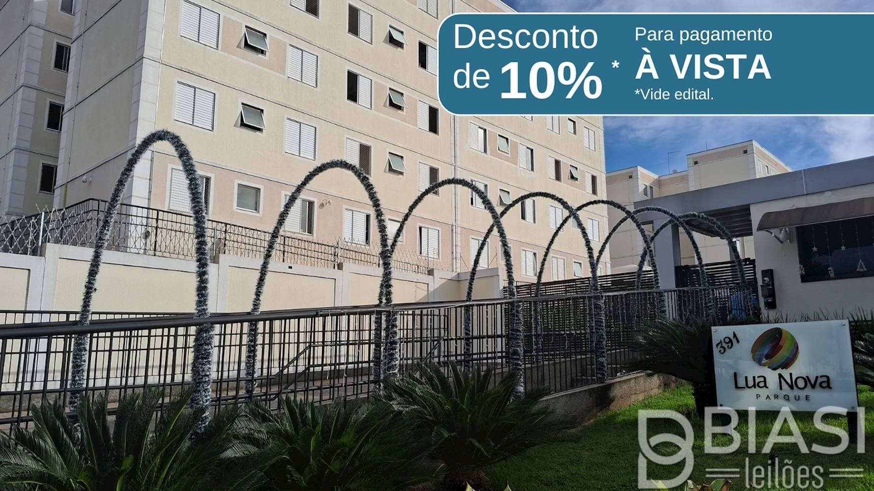 Foto 1 de 7: Apartamento em leilão em Limeira - SP — Apartamento no Parque Lua Nova em Limeira/SP