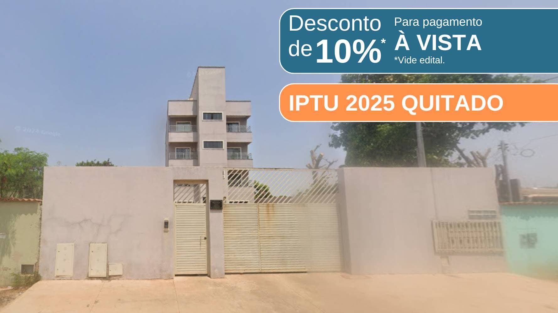 Foto 1 de 6: Apartamento em leilão em Santo Antônio do Descoberto - GO — Apartamento no "Condomínio Residencial Belleville" - Centro - Santo Antônio do Descoberto/GO