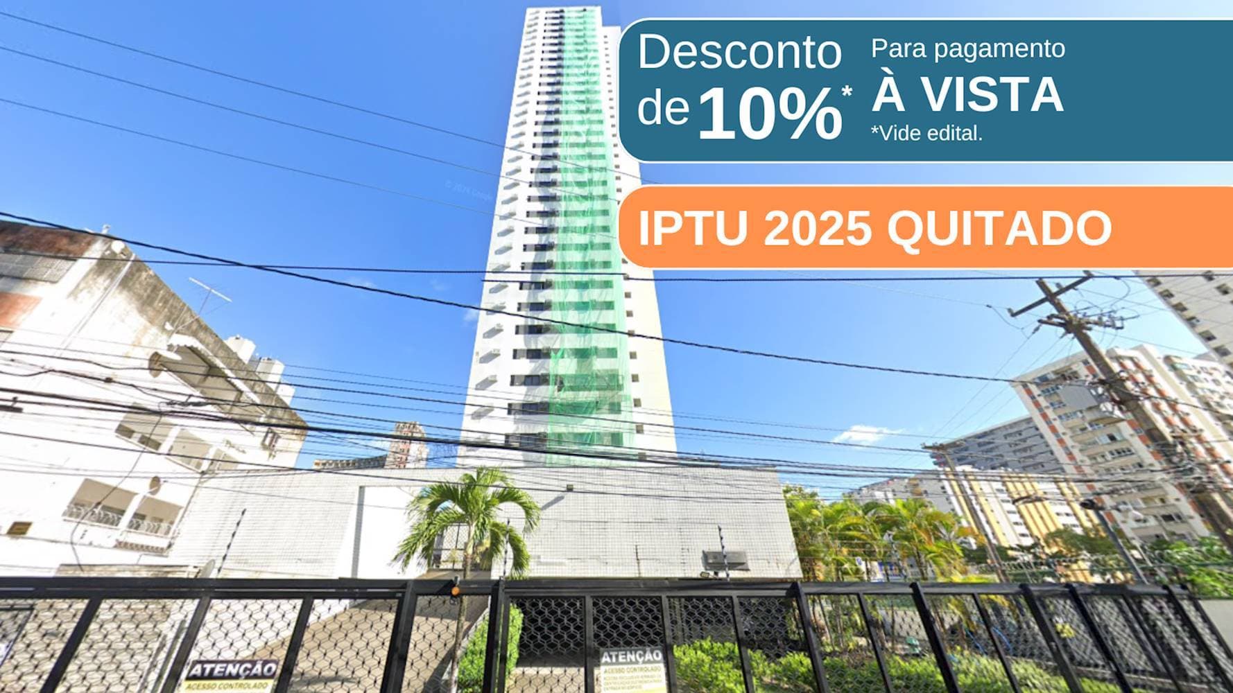 Foto 1 de 4: Apartamento em leilão em Recife - PE — Apartamento em Boa Viagem - Recife/PE