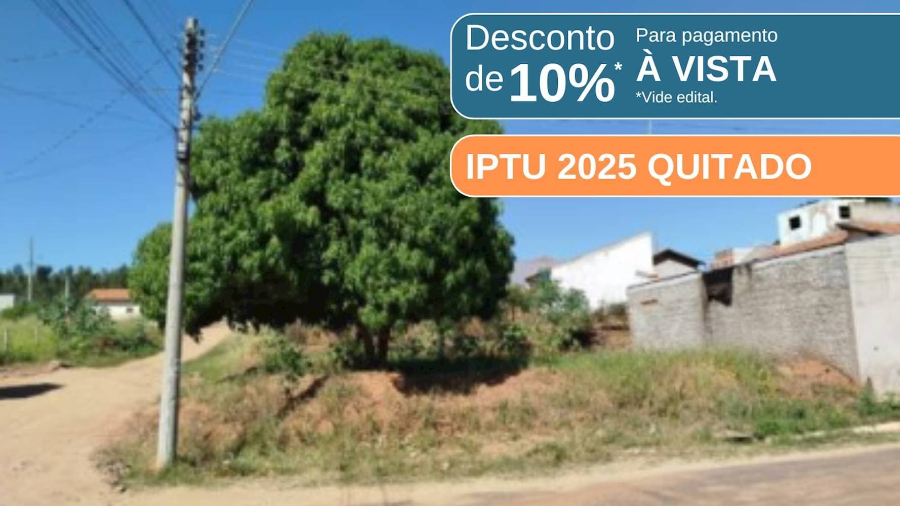 Foto 1 de 9: Terreno em leilão em Pacaembu - SP — Terreno no Bairro Jardim Marajá em Pacaembu/SP